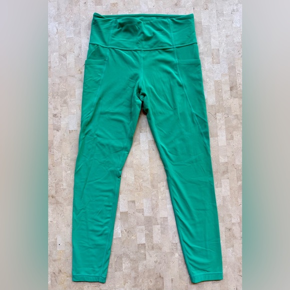 Athleta Salutation Stash Tight Legging Valley Green - Size M - Picture 2 of 9